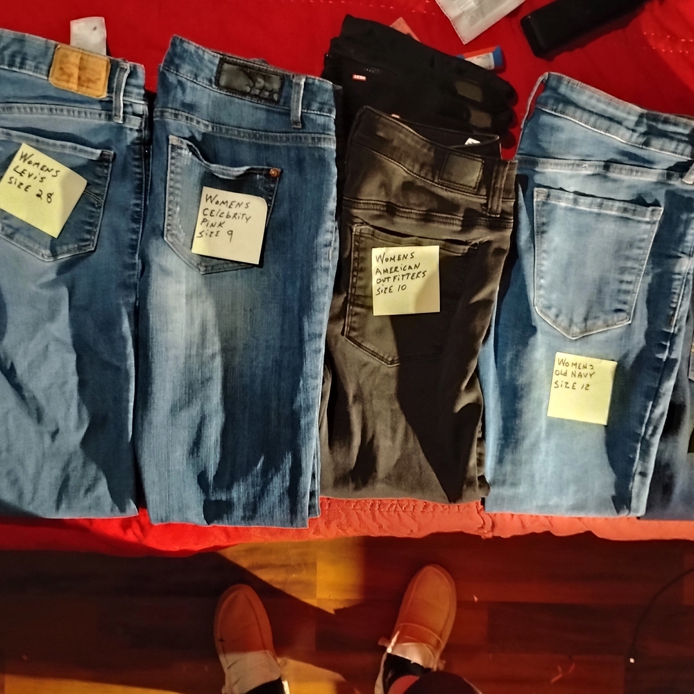 American Eagle Outfitters Blue Denim Jeans Casual Wear